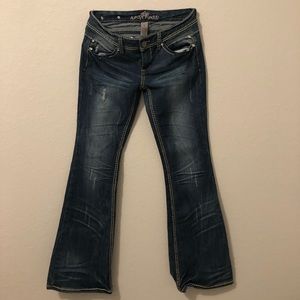 Almost famous size 7 flare jeans